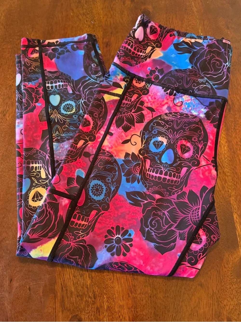 Constantly Varied Gear Tie Dye Skull Capris